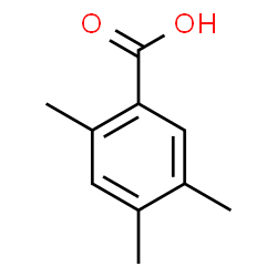 ChemSpider 2D Image | 2,4,5-Trimethylbenzoic acid | C10H12O2