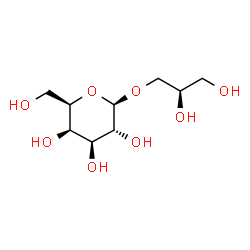 ChemSpider 2D Image | 3-O-beta-D-galactosyl-sn-glycerol | C9H18O8