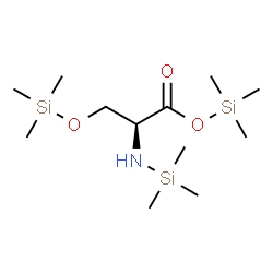 ChemSpider 2D Image | Trimethylsilyl N,O-bis(trimethylsilyl)-L-serinate | C12H31NO3Si3