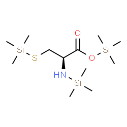 ChemSpider 2D Image | Trimethylsilyl N,S-bis(trimethylsilyl)-L-cysteinate | C12H31NO2SSi3