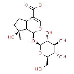 ChemSpider 2D Image | Mussaenosidic acid | C16H24O10