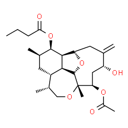ChemSpider 2D Image | asbestinin-5 | C26H40O7