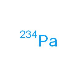ChemSpider 2D Image | (~234~Pa)Protactinium | 234Pa