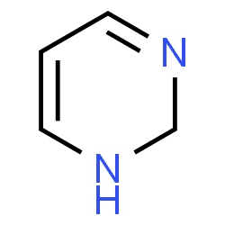 ChemSpider 2D Image | 1,2-Dihydropyrimidine | C4H6N2