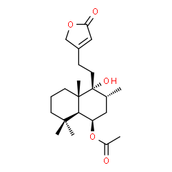 ChemSpider 2D Image | vitexilactone | C22H34O5