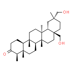 ChemSpider 2D Image | 28,29-dihydroxyfriedelan-3-one | C30H50O3