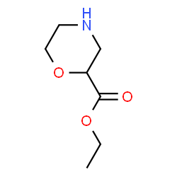 ChemSpider 2D Image | Ethyl 2-morpholinecarboxylate | C7H13NO3