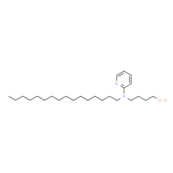 ChemSpider 2D Image | 4-[Hexadecyl(2-pyridinyl)amino]-1-butanol | C25H46N2O