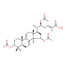 ChemSpider 2D Image | Ganoderic acid T | C36H52O8