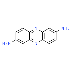 ChemSpider 2D Image | 2,7-diaminophenazine | C12H10N4
