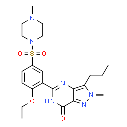 ChemSpider 2D Image | IsoSildenafil | C22H30N6O4S