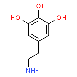 ChemSpider 2D Image | 5-Hydroxydopamine | C8H11NO3