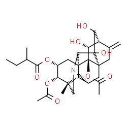 ChemSpider 2D Image | 9-O-Acetylglanduline | C29H39NO9