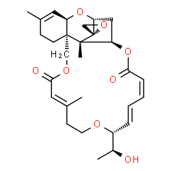ChemSpider 2D Image | epi-Roridin E | C29H38O8