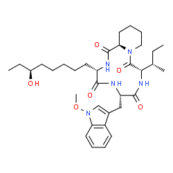 ChemSpider 2D Image | Apicidin D2 | C34H51N5O6