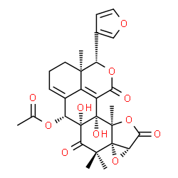 ChemSpider 2D Image | Dukunolide C | C28H28O11