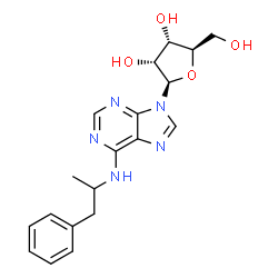 ChemSpider 2D Image | Phenylisopropyladenosine | C19H23N5O4
