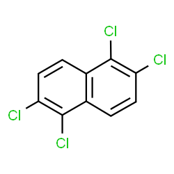 ChemSpider 2D Image | 1,2,5,6-Tetrachloronaphthalene | C10H4Cl4