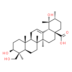 ChemSpider 2D Image | rotungenic acid | C30H48O5