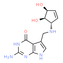 ChemSpider 2D Image | queuine | C12H15N5O3