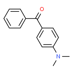 ChemSpider 2D Image | 4-dimethylaminobenzophenone | C15H15NO