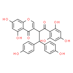 ChemSpider 2D Image | Chamaechromone | C30H22O10
