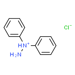 ChemSpider 2D Image | 1,1-Diphenylhydrazinium chloride | C12H13ClN2