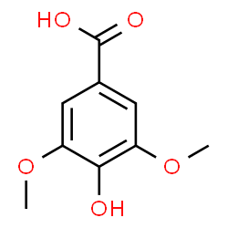 ChemSpider 2D Image | Syringic acid | C9H10O5