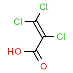 ChemSpider 2D Image | trichloroacrylic acid | C3HCl3O2
