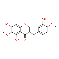 ChemSpider 2D Image | Cremastranone | C18H18O7