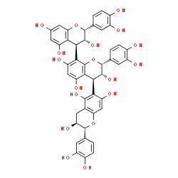 ChemSpider 2D Image | Arecatannin B1 | C45H38O18
