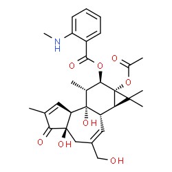 ChemSpider 2D Image | Sapintoxin D | C30H37NO8