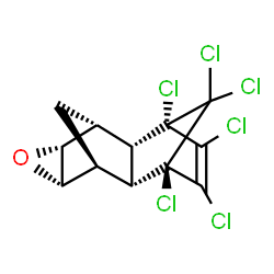 ChemSpider 2D Image | Dieldrin | C12H8Cl6O