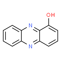 ChemSpider 2D Image | 1-Phenazinol | C12H8N2O