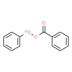 ChemSpider 2D Image | phenylmercury benzoate | C13H10HgO2