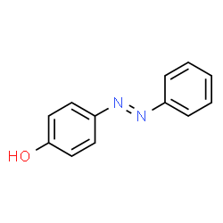 ChemSpider 2D Image | p-(Phenylazo)phenol | C12H10N2O
