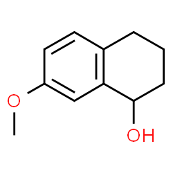 ChemSpider 2D Image | 7-Methoxy-1,2,3,4-tetrahydro-1-naphthalenol | C11H14O2
