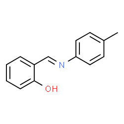 ChemSpider 2D Image | salicylidene-p-toluidine | C14H13NO