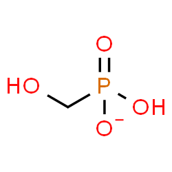ChemSpider 2D Image | Hydrogen (hydroxymethyl)phosphonate | CH4O4P