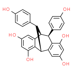 ChemSpider 2D Image | Ampelopsin F | C28H22O6