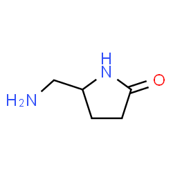 ChemSpider 2D Image | 5-AMINOMETHYL-PYRROLIDIN-2-ONE | C5H10N2O