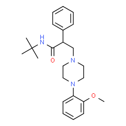 ChemSpider 2D Image | WAY-100,135 | C24H33N3O2