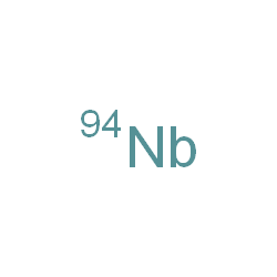 ChemSpider 2D Image | (~94~Nb)Niobium | 94Nb