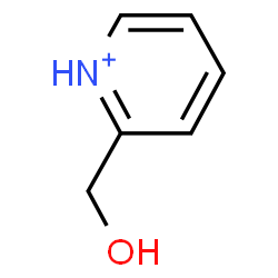 ChemSpider 2D Image | 2-(Hydroxymethyl)pyridinium | C6H8NO