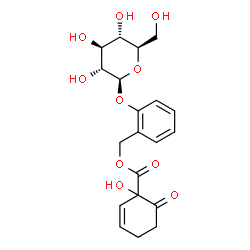 ChemSpider 2D Image | salicortin | C20H24O10