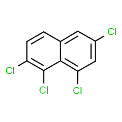 ChemSpider 2D Image | 1,2,6,8-Tetrachloronaphthalene | C10H4Cl4