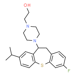 ChemSpider 2D Image | Isofloxythepin | C23H29FN2OS