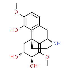 ChemSpider 2D Image | 6-epi-7-epi-Sinococuline | C18H23NO5