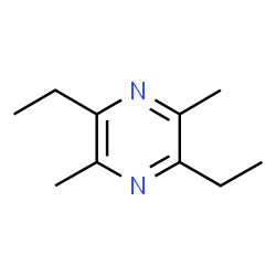 ChemSpider 2D Image | 2,5-Diethyl-3,6-dimethylpyrazine | C10H16N2