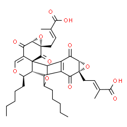 ChemSpider 2D Image | torreyanic acid | C38H44O12